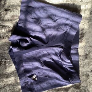 Dark blue varsity shorts